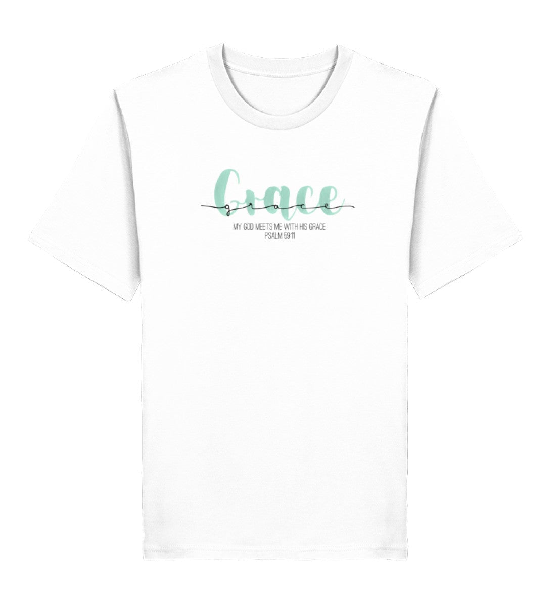 GOD's GRACE SHIRT grün - Herren Premium Organic Shirt 2.0 ST/ST Creator T-Shirt 2.0 ST/ST Shirtee White XS 