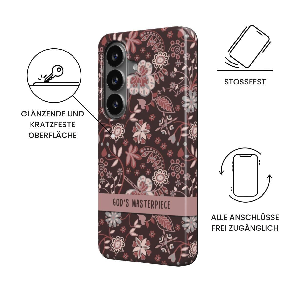 God's Masterpiece Magnetic Handyhülle in Rose Tech Accessories Podbase 