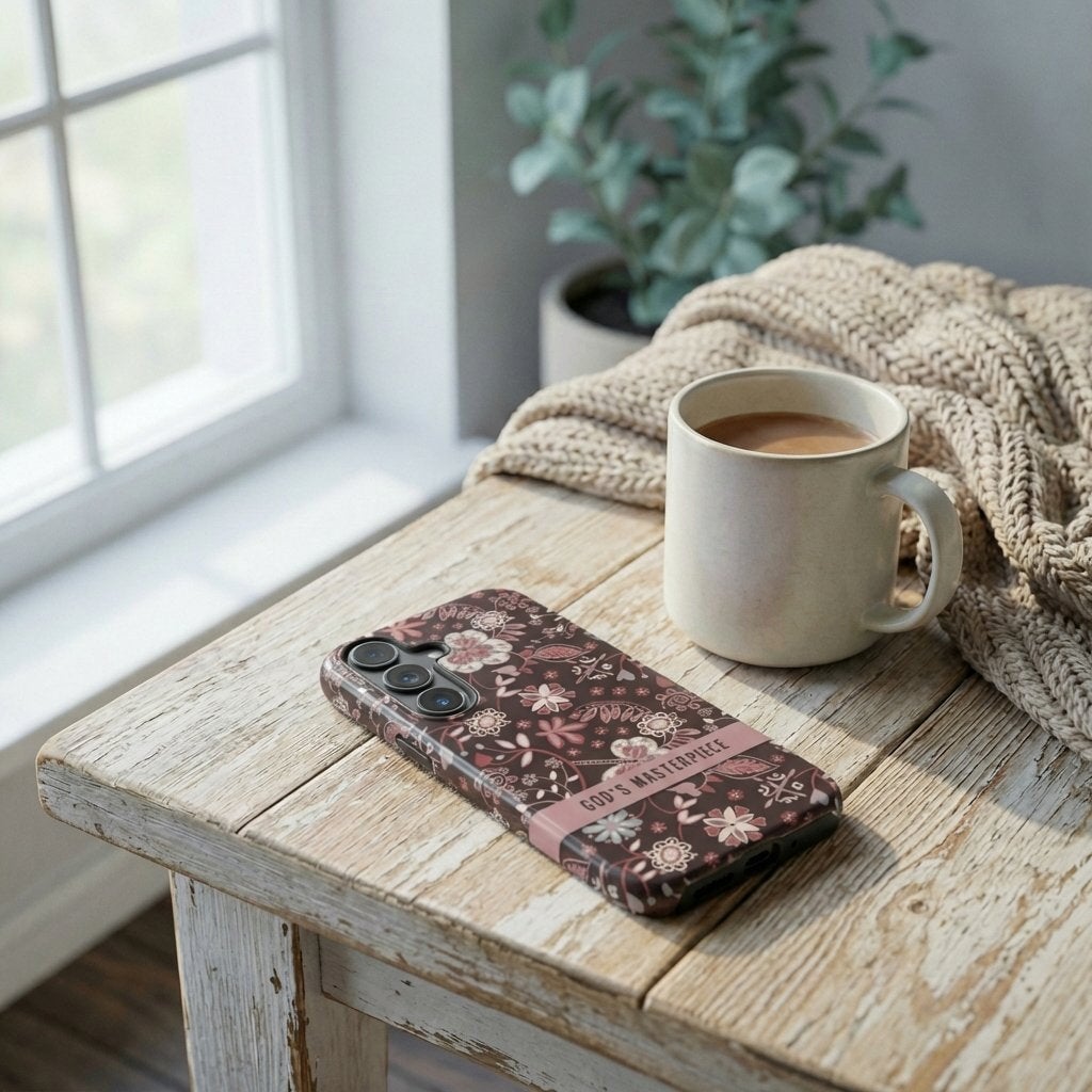 God's Masterpiece Magnetic Handyhülle in Rose Tech Accessories Podbase 