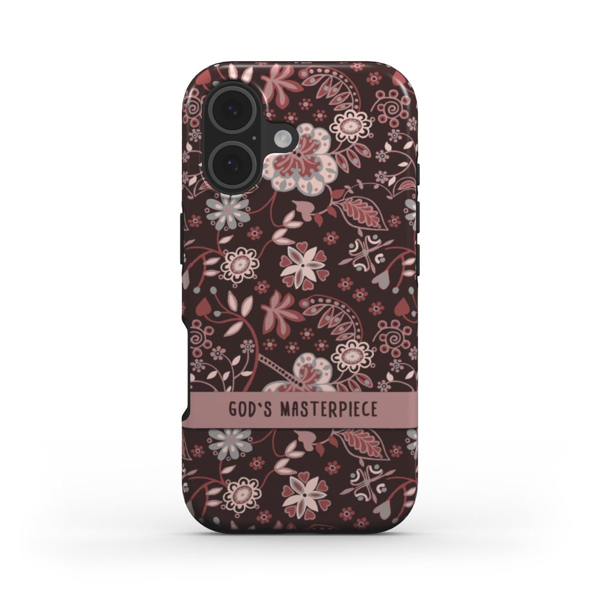 God's Masterpiece Robuste Handyhülle in Rose Tech Accessories Podbase 