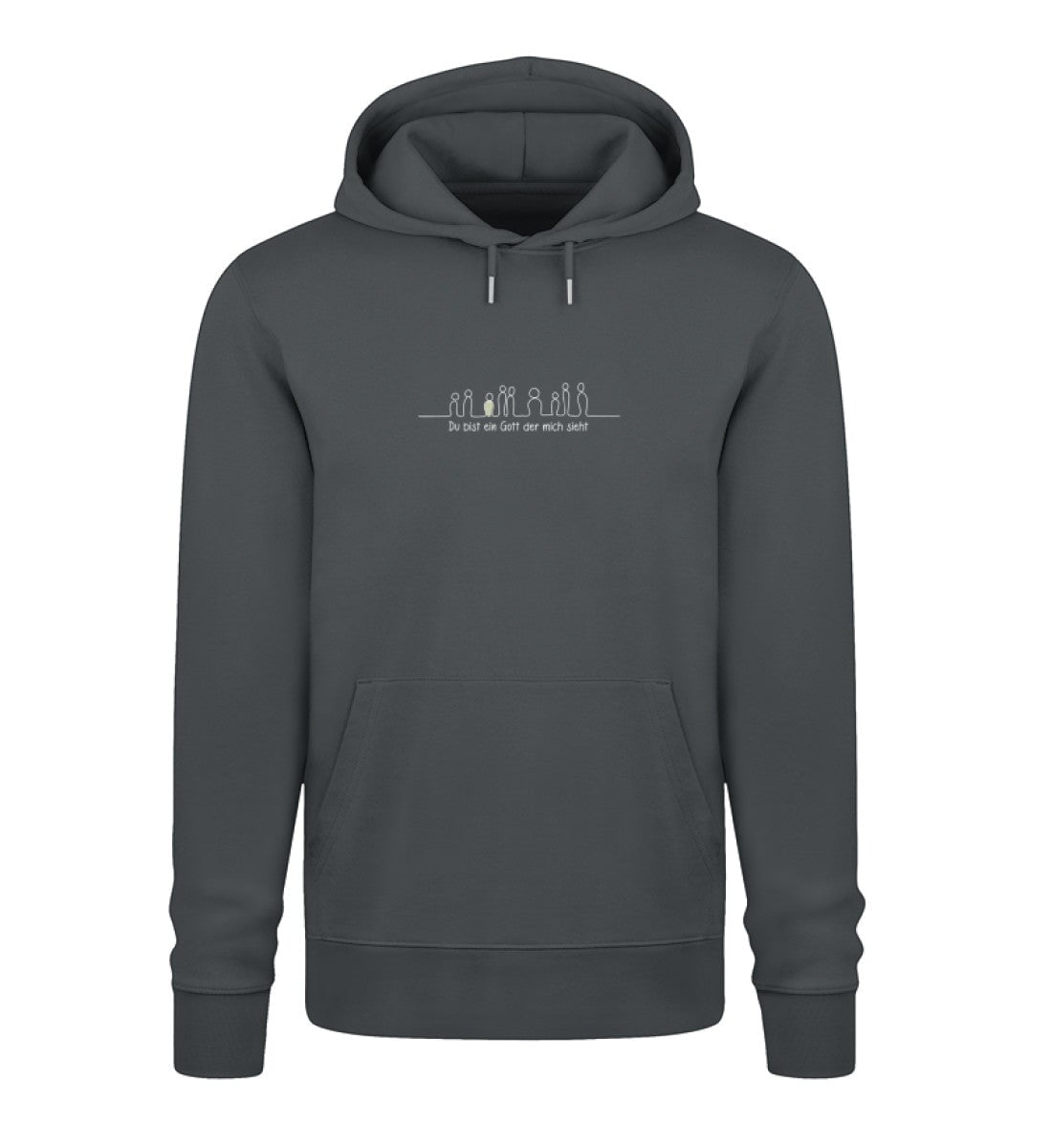 GOTT SIEHT MICH HOODIE Cruiser Hoodie 2.0 ST/ST Shirtee Anthrazit S 