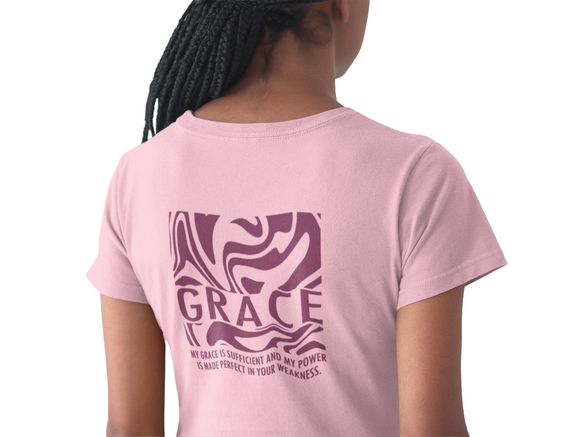 GRACE STREETWEAR FRAUEN SHIRT BACKPRINT Stella Muser Shirt ST/ST Shirtee 
