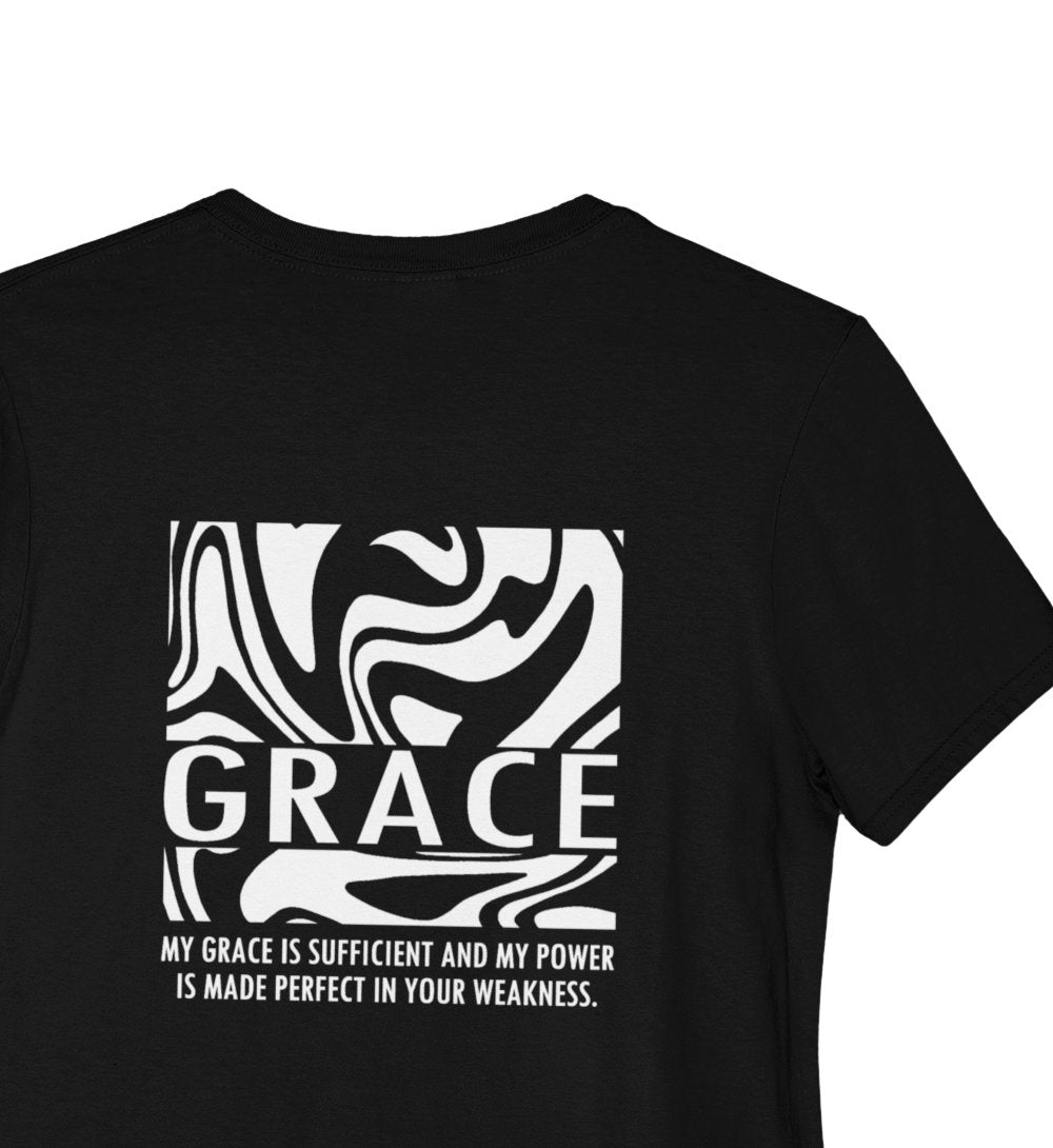 GRACE STREETWEAR FRAUEN SHIRT BACKPRINT Stella Muser Shirt ST/ST Shirtee 