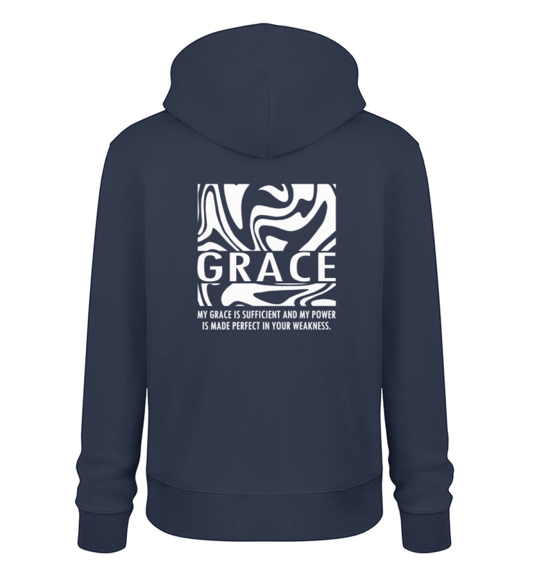 GRACE STREETWEAR HOODIE BACKPRINT Cruiser Hoodie 2.0 ST/ST Shirtee Dunkelblau XS 