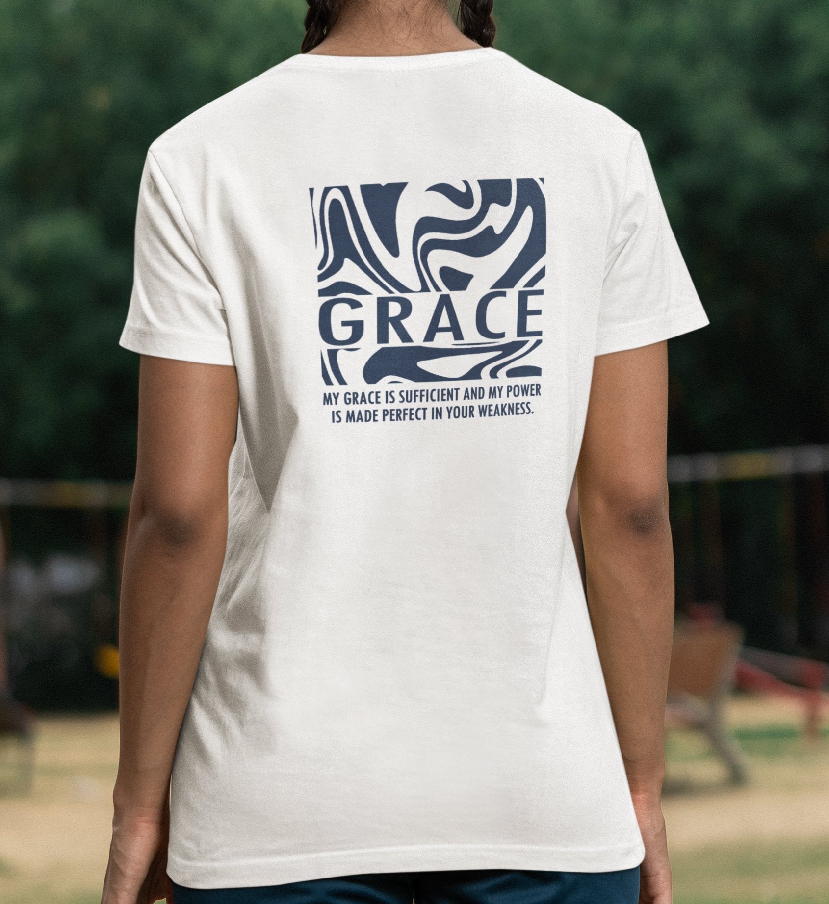 GRACE STREETWEAR SHIRT BACKPRINT Creator T-Shirt 2.0 ST/ST Shirtee 