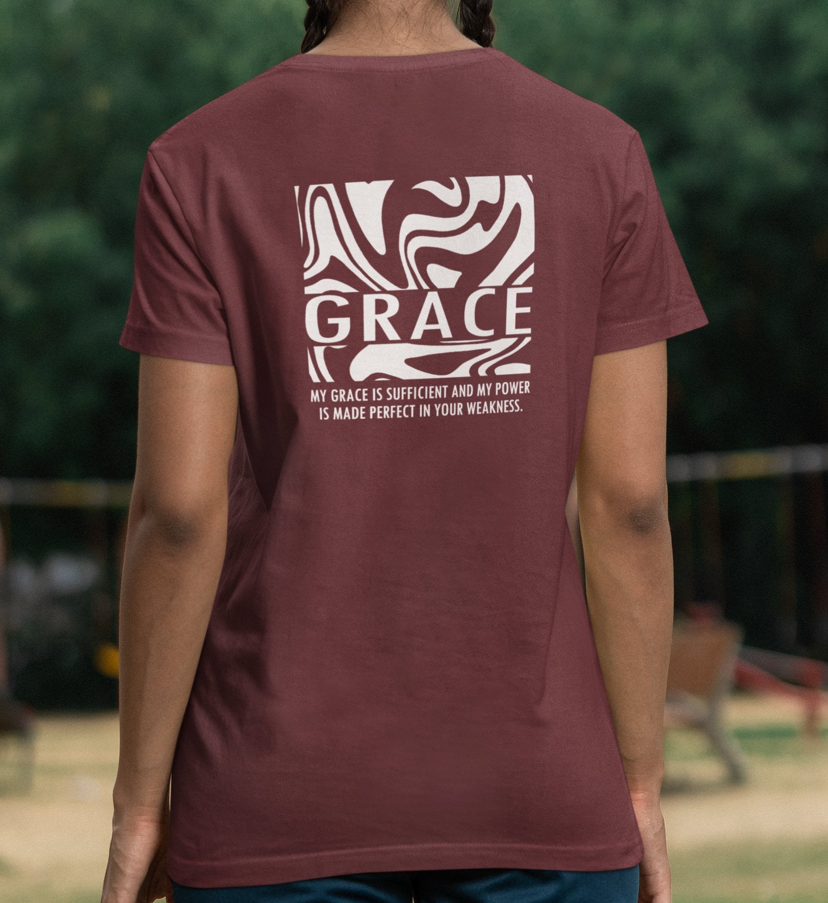 GRACE STREETWEAR SHIRT BACKPRINT Creator T-Shirt 2.0 ST/ST Shirtee 