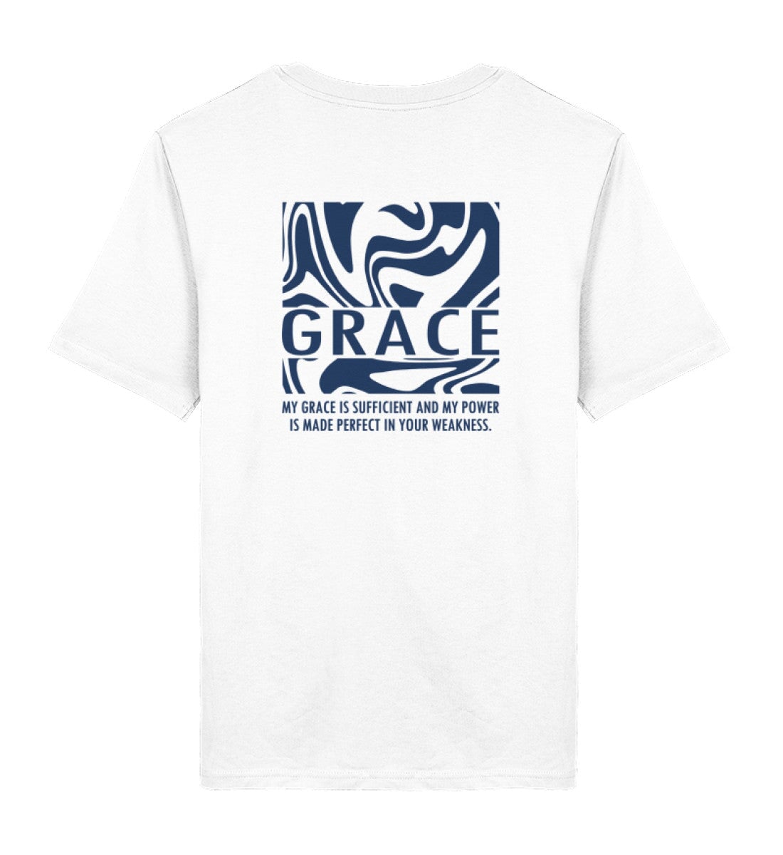 GRACE STREETWEAR SHIRT BACKPRINT - Herren Premium Organic Shirt 2.0 ST/ST Creator T-Shirt 2.0 ST/ST Shirtee White XS 