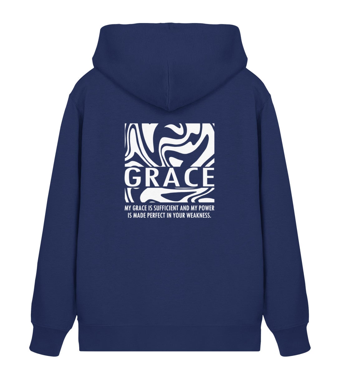 GRACE STREETWEAR ZIPPER BACKPRINT Connector Zipper 2.0 ST/ST Shirtee Dunkelblau XS 