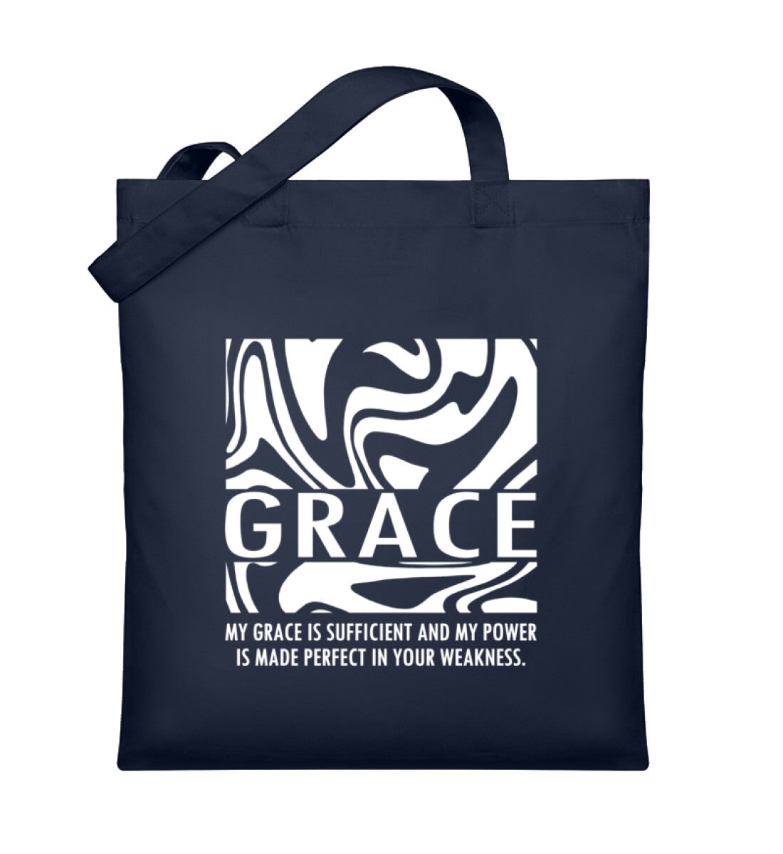 GRACE TASCHE - Organic Jutebeutel Organic Jutebeutel Shirtee French Navy OneSize 