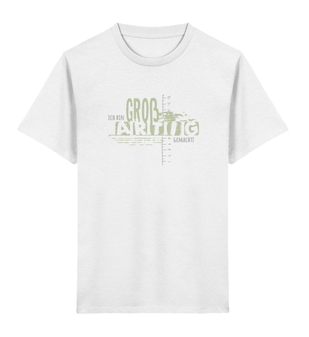 GROSSARTIG GEMACHT KINDER SHIRT Mini Creator T-Shirt 2.0 ST/ST Shirtee Weiß 12/14 