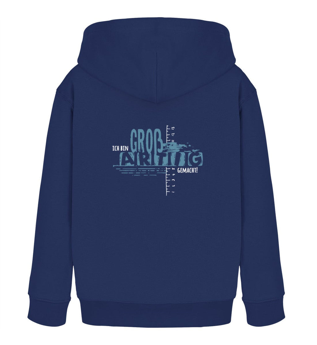 Grossartig Kinder Hoodie Backprint - Mini Cruiser Hoodie 2.0 ST/ST Mini Cruiser Hoodie 2.0 ST/ST Shirtee French Navy 3/4 