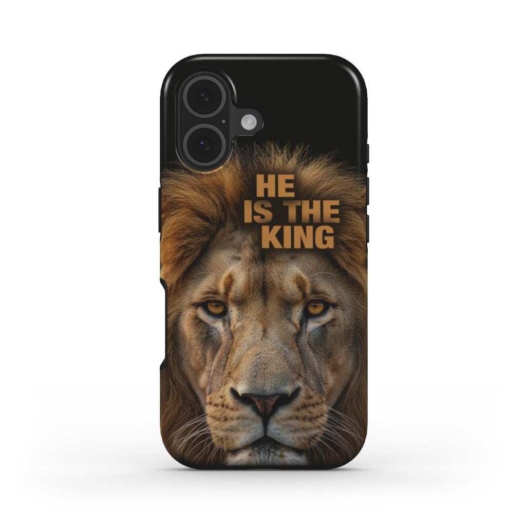 HE IS THE KING robuste Handyhülle Tech Accessories Podbase 