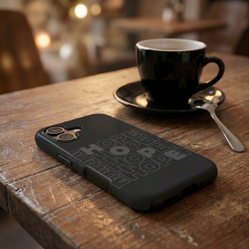 HOPE Robuste Handyhülle in Anthrazit Tech Accessories Podbase 