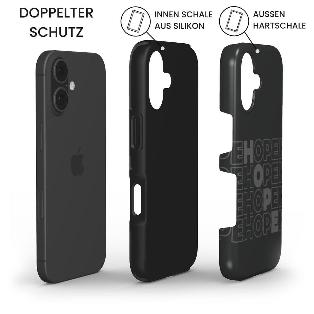 HOPE Robuste Handyhülle in Anthrazit Tech Accessories Podbase 
