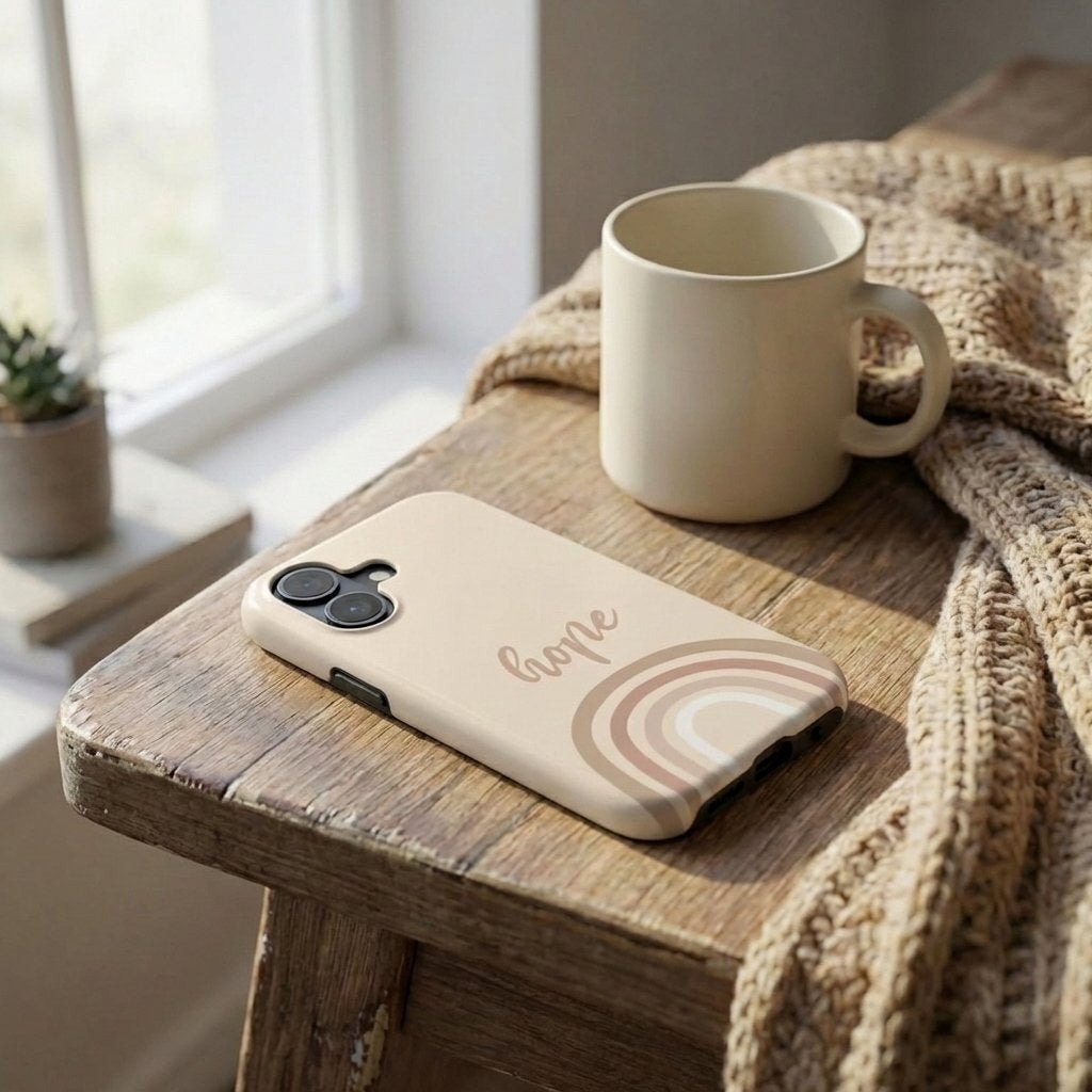 HOPE robuste Handyhülle in Beige Tech Accessories Podbase 