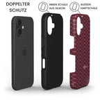 Ichthys Robuste Handyhülle in Dunkelrot Tech Accessories Podbase 