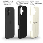 JESUS CROSS robuste Handyhülle in Cremeweiß Tech Accessories Podbase 