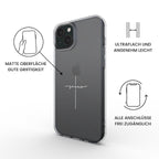 JESUS CROSS transparente Handyhülle mit weißem Druck Tech Accessories Podbase 