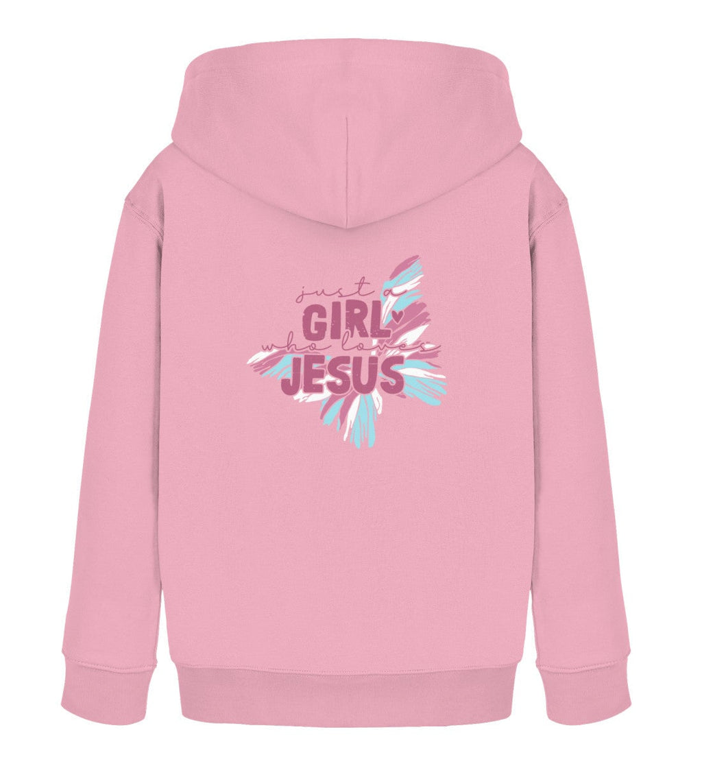 JESUS GIRL KINDER HOODIE Mini Cruiser Hoodie 2.0 ST/ST Shirtee Pink 12/14 