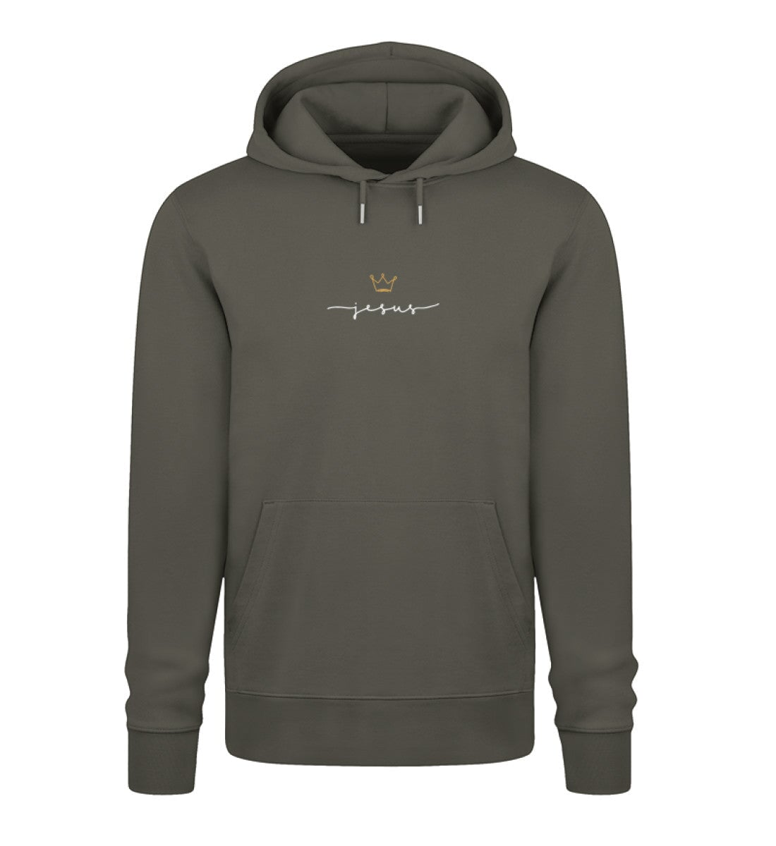 JESUS IS KING HOODIE Cruiser Hoodie 2.0 ST/ST Shirtee Erdfarben XS 