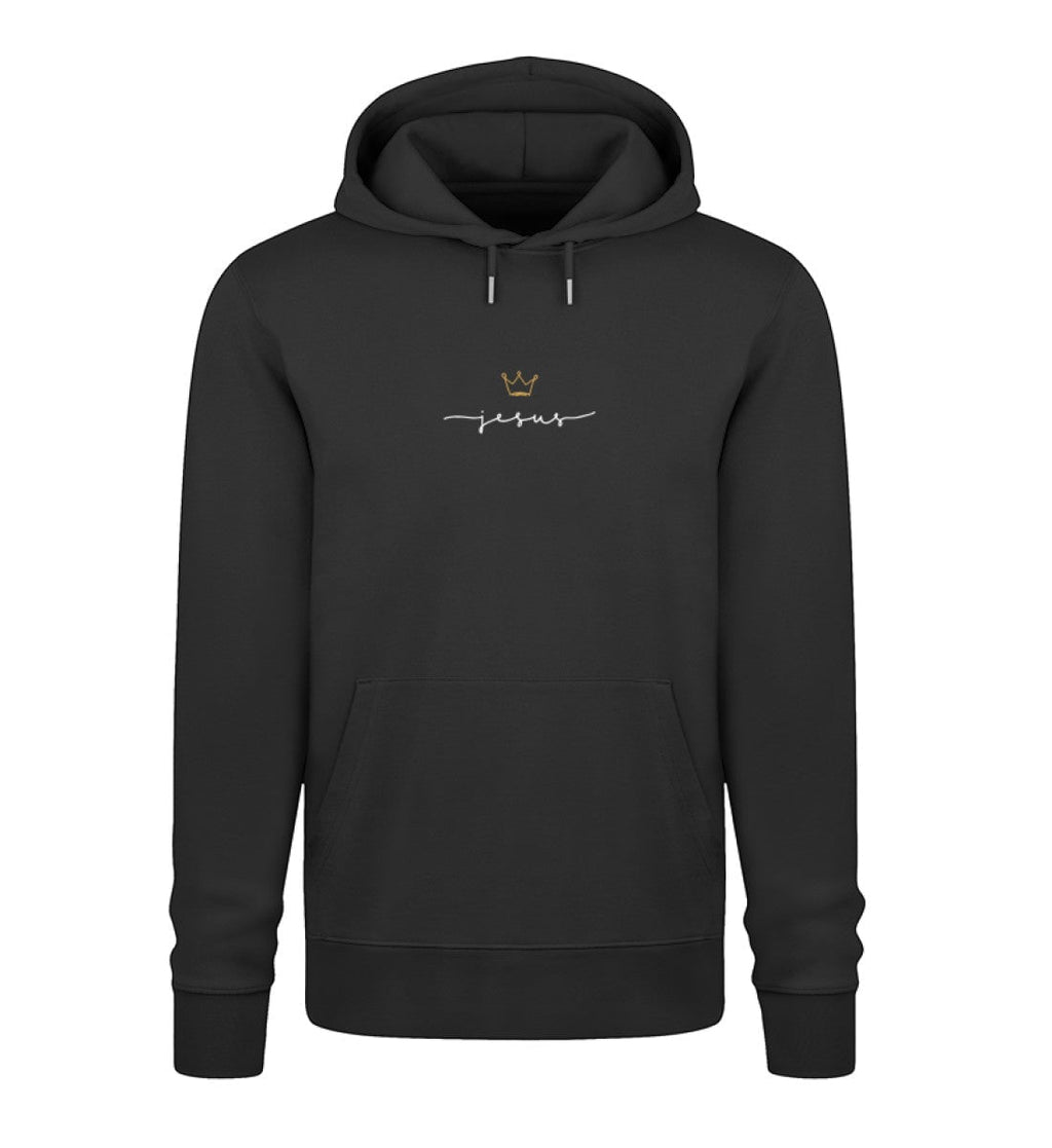 JESUS IS KING HOODIE - Unisex Organic Hoodie 2.0 ST/ST Cruiser Hoodie 2.0 ST/ST Shirtee Black XS 