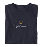 JESUS IS KING SHIRT Creator T-Shirt 2.0 ST/ST Shirtee Dunkelblau XS 