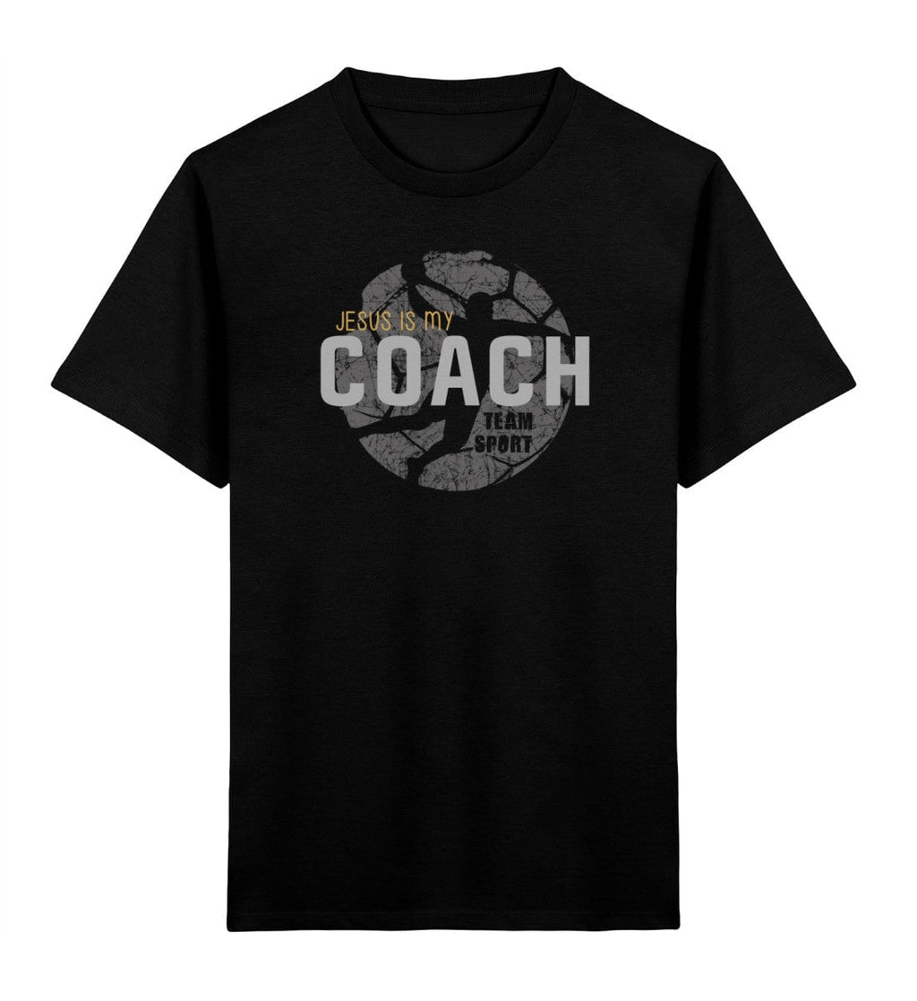 JESUS IS MY COACH KINDER SHIRT - Kinder Premium Organic T-Shirt 2.0 ST/ST Mini Creator T-Shirt 2.0 ST/ST Shirtee Black 3/4 