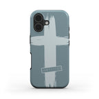 JUSTIFIED robuste Handyhülle blau Tech Accessories Podbase 