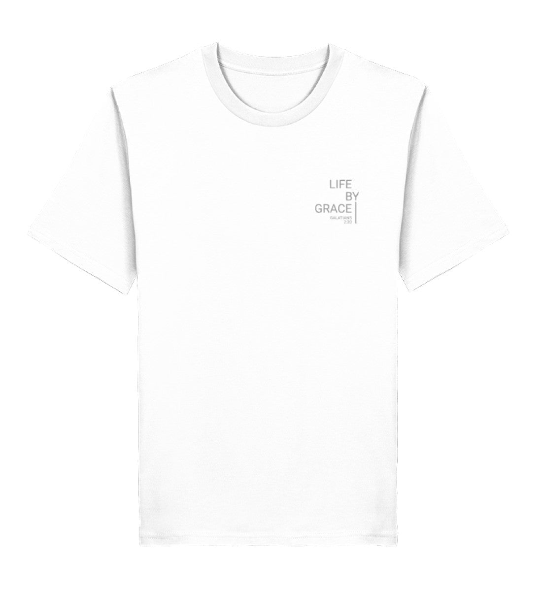 LIFE BY GRACE SHIRT - Herren Premium Organic Shirt 2.0 ST/ST Creator T-Shirt 2.0 ST/ST Shirtee White XS 