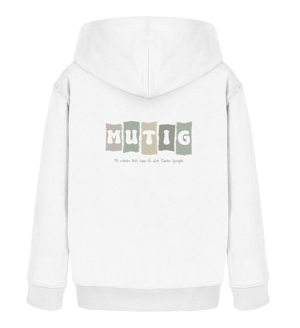 MUTIG KINDER HOODIE Mini Cruiser Hoodie 2.0 ST/ST Shirtee Weiß 3/4 