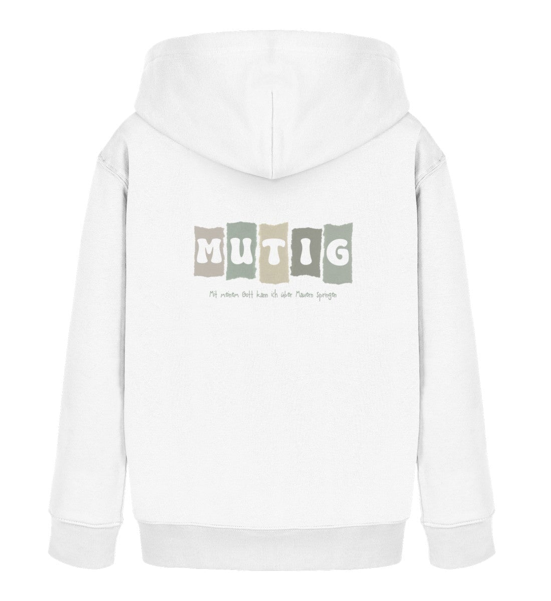 MUTIG KINDER HOODIE Mini Cruiser Hoodie 2.0 ST/ST Shirtee Weiß 3/4 