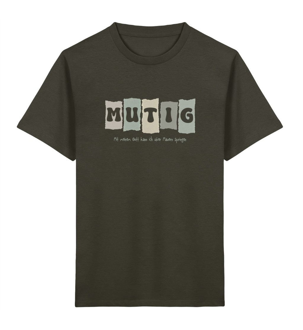 MUTIG KINDER SHIRT Mini Creator T-Shirt 2.0 ST/ST Shirtee Khaki 3/4 