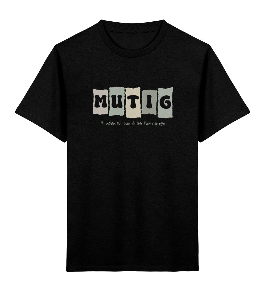 MUTIG KINDER SHIRT Mini Creator T-Shirt 2.0 ST/ST Shirtee Schwarz 3/4 
