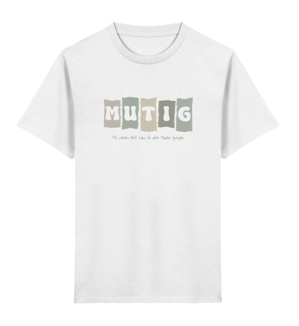 MUTIG KINDER SHIRT Mini Creator T-Shirt 2.0 ST/ST Shirtee Weiß 3/4 