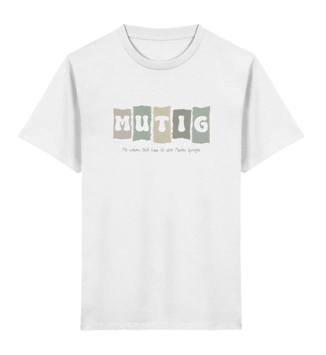 MUTIG KINDER SHIRT Mini Creator T-Shirt 2.0 ST/ST Shirtee Weiß 3/4 