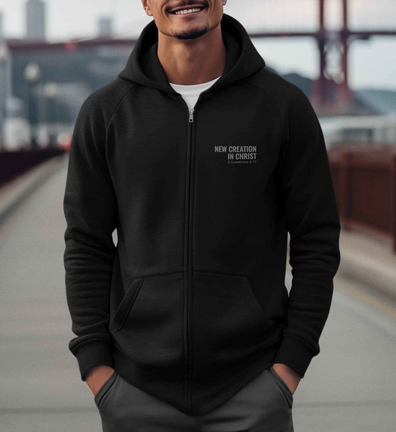 NEW CREATION IN CHRIST ZIPPER Connector Zipper 2.0 ST/ST Shirtee 