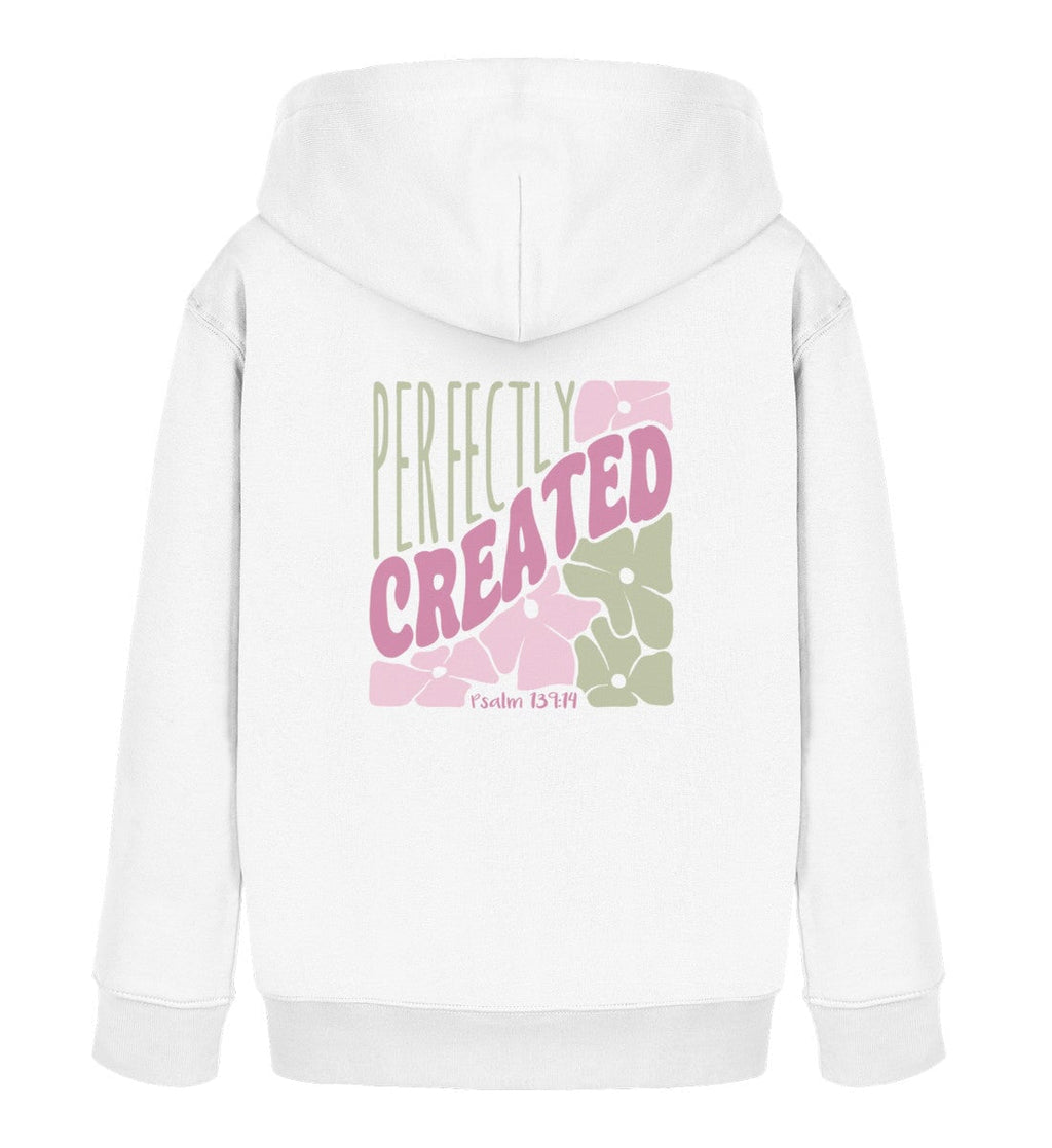 PERFECTLY CREATED KINDER HOODIE Mini Cruiser Hoodie 2.0 ST/ST Shirtee Weiß 12/14 