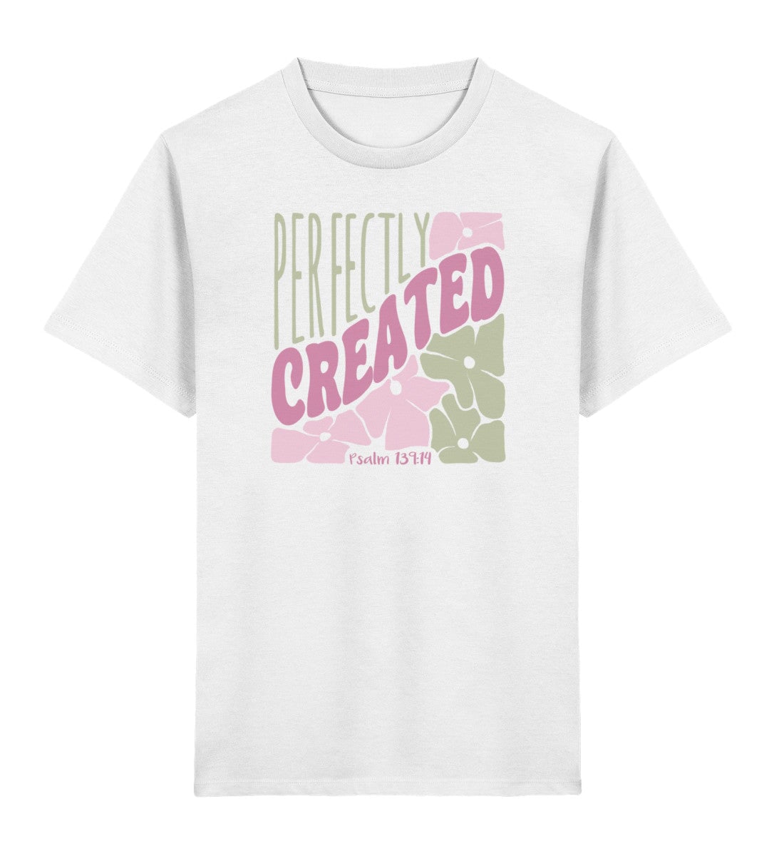 PERFECTLY CREATED KINDER SHIRT Mini Creator T-Shirt 2.0 ST/ST Shirtee Weiß 12/14 
