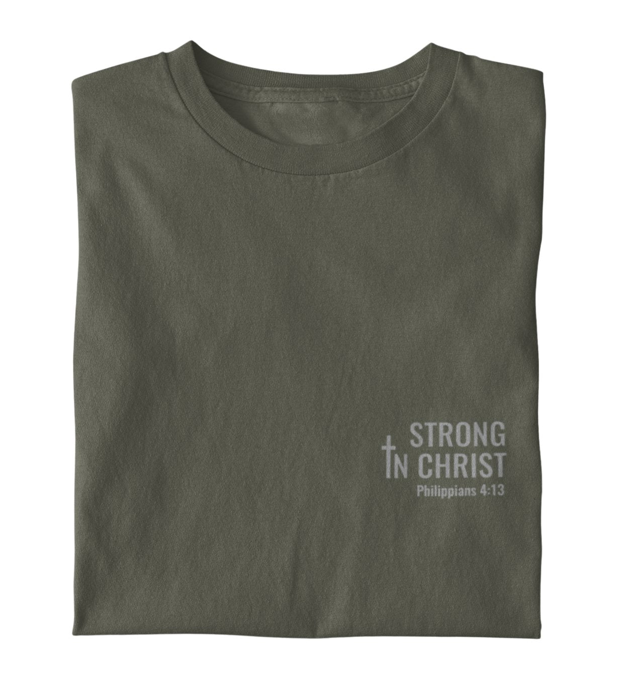 STRONG IN CHRIST SHIRT Creator T-Shirt 2.0 ST/ST Shirtee Erdfarben XS 