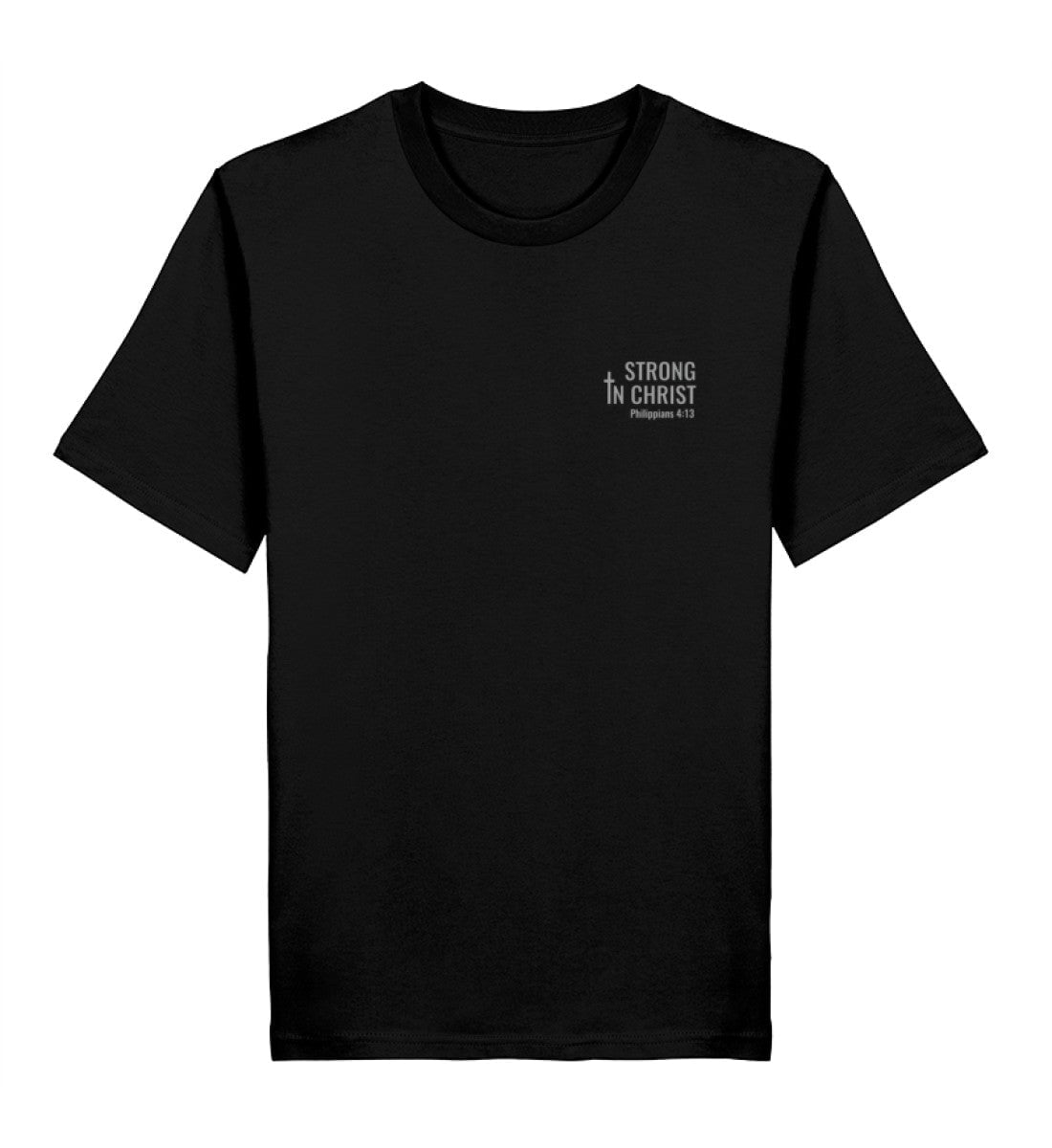 STRONG IN CHRIST SHIRT - Herren Premium Organic Shirt 2.0 ST/ST Creator T-Shirt 2.0 ST/ST Shirtee Black XS 
