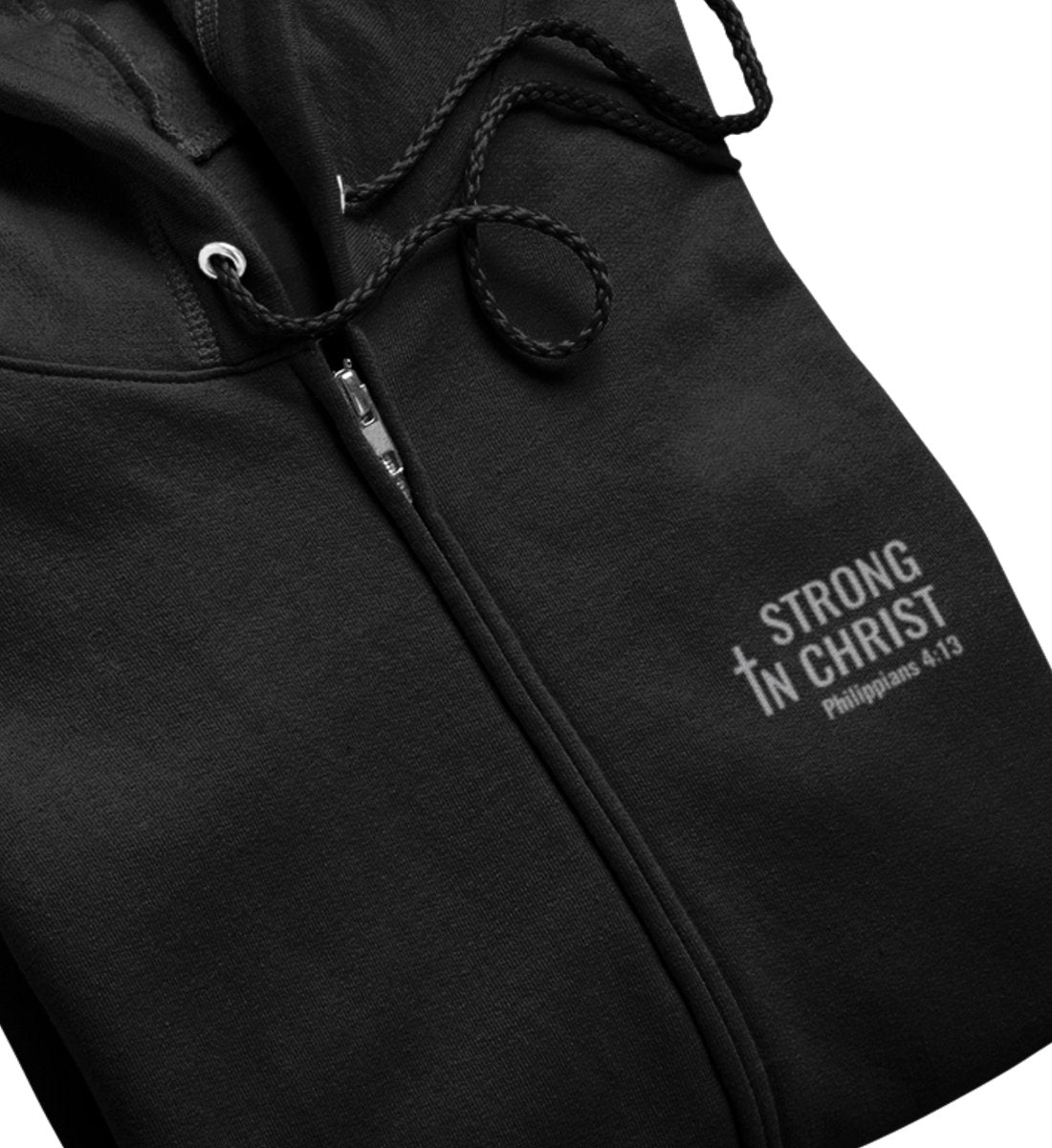 STRONG IN CHRIST ZIPPER Connector Zipper 2.0 ST/ST Shirtee 